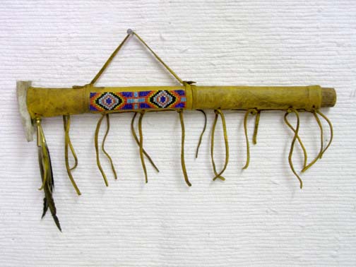 Old Style Ceremonial Laced Pipe
