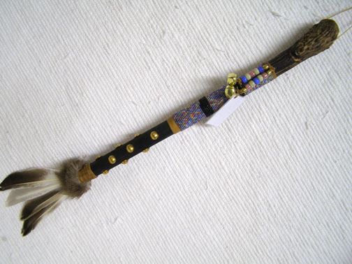 Native American Creek Made Ceremonial Talking Stick – CT06