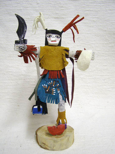 Navajo Made Clown Kachina Doll