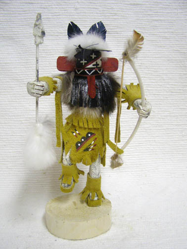 Navajo Made Warrior Kachina Doll